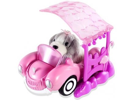 ZHU ZHU PUPPIES - VOITURE ET STATION - VEHICULE DE JEU - GIOCHI PREZIOSI - 81159