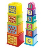 10 CUBES MULTI-ACTIVITES - JOUET GIGOGNE A EMPILER / EMBOITER