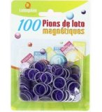 100 PIONS MAGNETIQUES VIOLET - LOTOQUINE - ACCESSOIRE LOTO