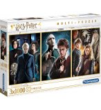 3 PUZZLES : HARRY POTTER 1000 PIECES - COLLECTION FILM FANTASTIQUE - CLEMENTONI 61884