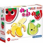 4 PUZZLES PROGRESSIFS FRUITS 2 - 3 - 4 - 5 PIECES - CLEMENTONI - 20815