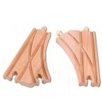 AIGUILLAGES EN BOIS - BEEBOO - ACCESSOIRE CIRCUIT TRAIN EN BOIS