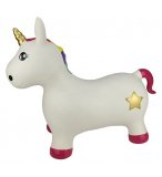 ANIMAL LICORNE ARC EN CIEL ETOILE SAUTEUSE - BALLON SAUTEUR BEBE - JEU POUR REBONDIR