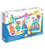 AQUARELLUM JUNIOR PRINCESSES FLEURS - SENTOSPHERE - 696 - LOISIRS CREATIFS