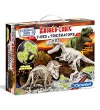 ARCHEO LUDIC T REX & TRICERATOPS - CLEMENTONI - 52072 - SCIENCE & JEU