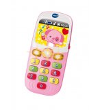 BABY SMARTPHONE ROSE BILINGUE FRANCAIS / ANGLAIS - VTECH - 138165 - TELEPHONE EDUCATIF BEBE