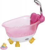 BAIGNOIRE MAGIQUE ROSE BABY BORN POUPON 36-43 CM - ZAPF - 828366 - ACCESSOIRE BAIN POUPEE