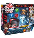 BAKUGAN BATTLE PLANET - BATTLE PACK AURELUS LUPITHEON ET HAOS VICEROX : 5 BOULES - 10 BAKUCORES - SPIN MASTER 20115152