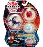 BAKUGAN BATTLE PLANET - PACK DE DEMARRAGE DARKUS KELION : 3 BOULES - SPIN MASTER 20118473