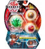 BAKUGAN BATTLE PLANET - PACK DE DEMARRAGE VENTUS KRAKELIOS : 3 BOULES - SPIN MASTER 20108794