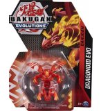 BAKUGAN EVOLUTIONS : DRAGONOID EVO AVEC CARTE - BOULE ROUGE - SAISON 4 - SPIN MASTER 20138049