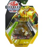 BAKUGAN EVOLUTIONS GEOGAN : TITAN KING AVEC CARTE - GEOGAN JAUNE - SAISON 4 - SPIN MASTER 20140052