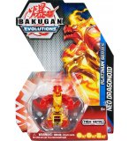 BAKUGAN EVOLUTIONS : NEO DRAGONOID AVEC CARTE - BOULE ROUGE - PLATINUM SERIES - SAISON 4 - SPIN MASTER 20136016