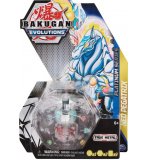 BAKUGAN EVOLUTIONS : NEO PEGATRIX AVEC CARTE - BOULE BLANCHE TRANSPARENTE - PLATINUM SERIES - SAISON 4 - SPIN MASTER 20136014