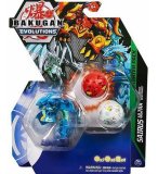 BAKUGAN EVOLUTIONS : PACK DE DEMARRAGE 3 BOULES : SAIRUS COLOSSUS SECTANOID - SAISON 4 - SPIN MASTER 20135107