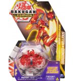 BAKUGAN LEGENDS : DRAGONOID X NILLIOUS AVEC CARTE - BOULE ROUGE TRANSPARENTE - NOVA SERIES - SAISON 4 - SPIN MASTER 20139752