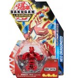 BAKUGAN LEGENDS : NEO DRAGONOID AVEC CARTE - BOULE ROUGE - PLATINUM SERIES - SAISON 4 - SPIN MASTER 20140215