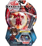 BAKUGAN ULTRA BATTLE PLANET : DRAGONOID AVEC CARTE - BOULE ROUGE - SPIN MASTER 20109016