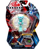 BAKUGAN ULTRA BATTLE PLANET : HAOS CLOPTOR AVEC CARTE - BOULE BLANCHE - SPIN MASTER 20119408