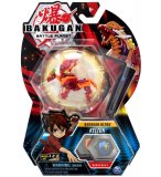 BAKUGAN ULTRA BATTLE PLANET : KELION AVEC CARTE - BOULE ROUGE - SPIN MASTER 20119409