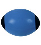 BALLON DE RUGBY EN MOUSSE BLEU 24 CM - BALLE OVALE SOFT - JEU, SPORT ENFANT