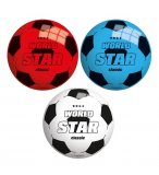 BALLON EN PLASTIQUE WORLD STAR CLASSIC 22 CM - JOHN SPORTS - JEU PLEIN AIR