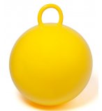 BALLON SAUTEUR JAUNE 60 CM - JEU DE PLEIN AIR