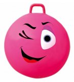 BALLON SAUTEUR SMILEY CLIN D'OEIL 65 CM ROSE - SKIPPY BALL - JEU POUR REBONDIR ENFANT