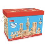 BARIL TECAP CLASSIC 500 PLANCHETTES EN BOIS - JEUJURA - 8338 - JEU CONSTRUCTION