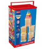 BARIL TECAP MULTI COLOR 300 PLANCHETTES EN BOIS - JEUJURA - 8313 - JEU CONSTRUCTION