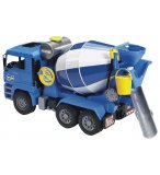 BETONNIERE - TOUPIE A BETON - BRUDER - 02744 - VEHICULE DE CHANTIER