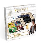 BOITE MULTIJEUX HARRY POTTER 3 PLATEAUX : MARELLE, DAMES, PETITS CHEVAUX - CARTAMUNDI