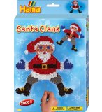 BOITE PERLES A REPASSER PERE NOEL ANIME - HAMA MIDI - 3422 - JEU CREATIF