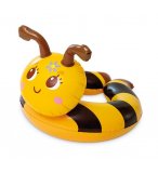 BOUEE GONFLABLE TETE D'ANIMAL ABEILLE 58 X 55 CM - INTEX - JEU PISCINE ENFANT