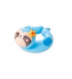 BOUEE GONFLABLE TETE D'ANIMAL PARESSEUX 58 X 55 CM - INTEX - JEU PISCINE ENFANT