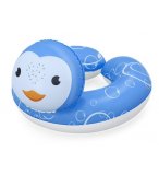 BOUEE GONFLABLE TETE D'ANIMAL PINGOUIN 50 X 46 CM - BESTWAY - JEU PISCINE ENFANT