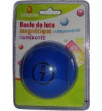 BOULE DE LOTO MAGNETIQUE NUMEROTEE BLEU + 100 PIONS DE LOTO - RAMASSE PIONS - LOTOQUINE