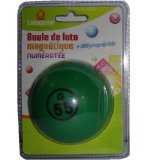 BOULE DE LOTO MAGNETIQUE NUMEROTEE VERT + 100 PIONS DE LOTO - RAMASSE PIONS - LOTOQUINE