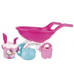 BROUETTE GARNIE DE PLAGE HELLO KITTY AVEC 6 ACCESSOIRES - ANDRONI - JOUETS DE SABLE