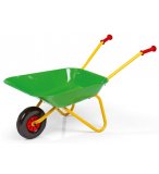 BROUETTE METAL ENFANT VERTE / JAUNE - ROLLY TOYS - JOUET JARDINAGE