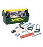 CAISSE A OUTILS 19 PIECES TOOL SET VERTE - JOUET BRICOLAGE ENFANT - JEU D'IMITATION