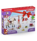 CALENDRIER DE L'AVENT HORSE CLUB NOEL 2022 - SCHLEICH - 98642 - FIGURINE CHEVAUX