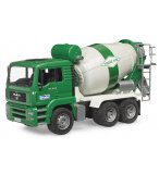 CAMION BETONNIERE MAN TGA - BRUDER - 02739 - TOUPIE A BETON, VEHICULE CHANTIER