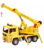 CAMION GRUE MAN - BRUDER - 02754 - VEHICULE DE CHANTIER