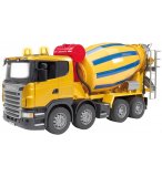 CAMION TOUPIE SCANIA - BETONNIERE - BRUDER - 03554 - VEHICULE DE CHANTIER