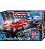 CARRERA GO - CIRCUIT SMOKING TIRES - VOITURES MUSCLE CAR - 62497