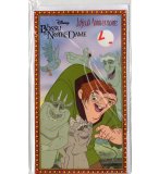 CARTE D'ANNIVERSAIRE DISNEY + ENVELOPPE : BOSSU NOTRE DAME - QUASIMODO ET LAVERNE - JOYEUX ANNIVERSAIRE 