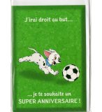 CARTE D'ANNIVERSAIRE LES 101 DALMATIENS FOOT (21)