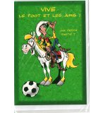 CARTE ENFANT FOOTBALL / LUCKY LUKE (26)