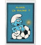 CARTE ENFANT SCHTROUMPF FARCEUR + ENVELOPPE - CARTERIE SPORT FOOTBALL - ENFANT - ADULTE - FILLE - GARCON (37)